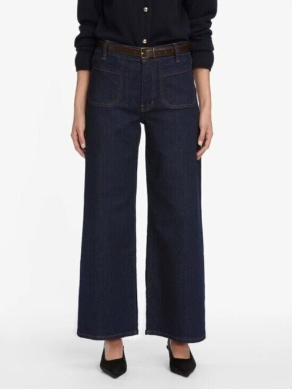 Frame Le Pixie Slim Palazzo Modern Pocket